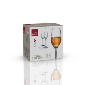 poháre 6ks universal Kalich 95ml