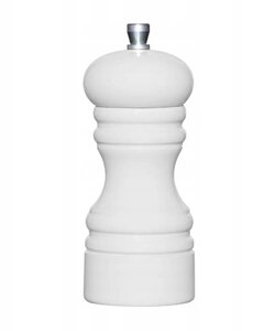Mlynček na korenie 12cm čierno-biely