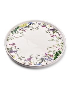 porcelánový tanier kvet