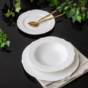 Porcelánová, tanierová súprava 