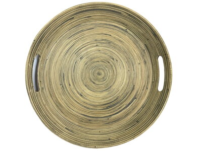 Podnos okrúhly - Bambus 38x6cm 