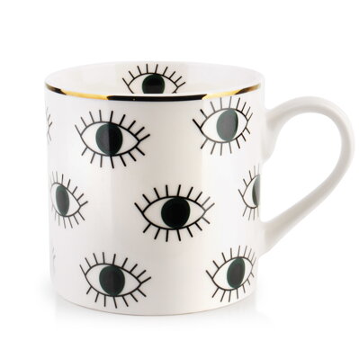 Hrnček porcelánový 400ml Eye otvorené