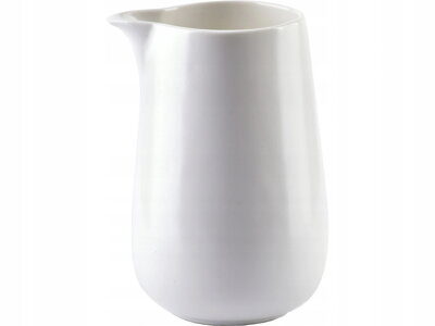 Mliekovka 310ml HAPPY biela - porcelán