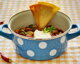 Kastról 20cm/2,75L modrý bodky